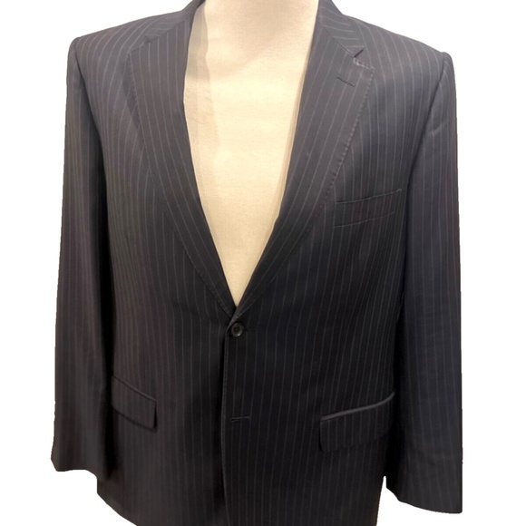 Valentino classic blazer virgen wool navy - Picture 3 of 5